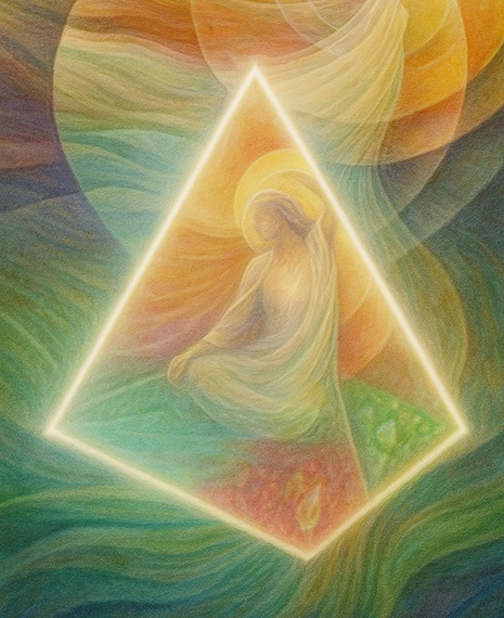 ToH 3 image Triangulation of Hope #3 Jewelry ~Self Trust of the Ability to Manifest Intent - Image 1