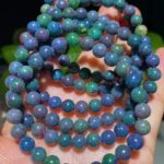 Symbiotic Blue Sapphire & Ruby Gemstone Bracelet